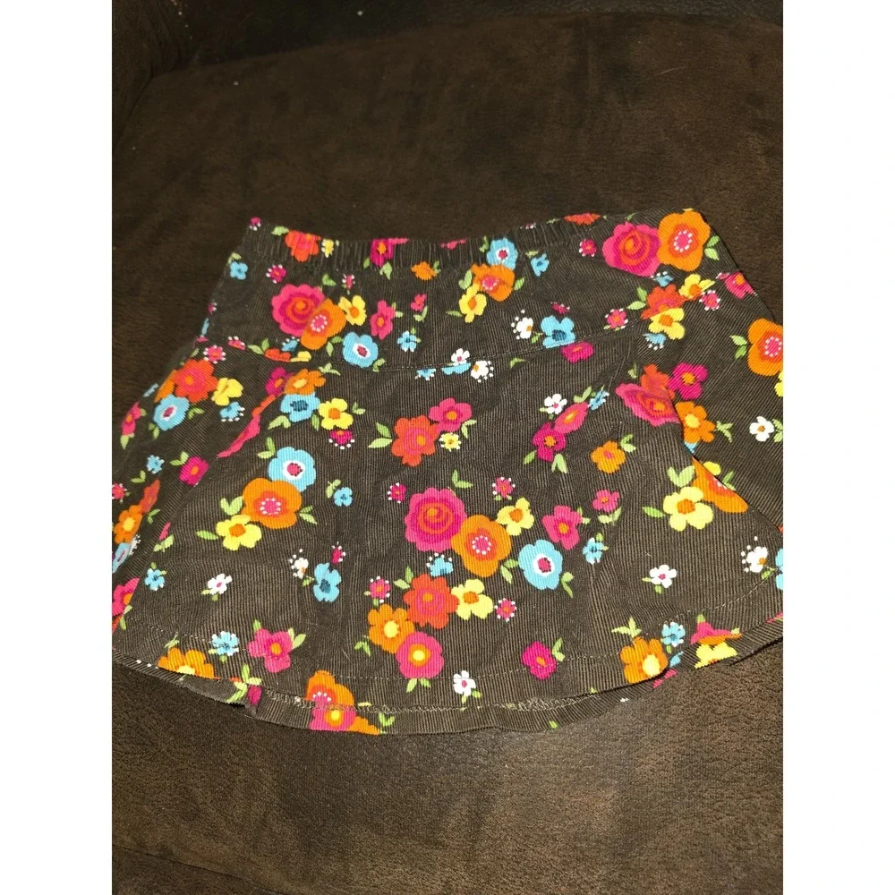 Gymboree woodland friends turkey top skirt pants outfit size 12 18 months
